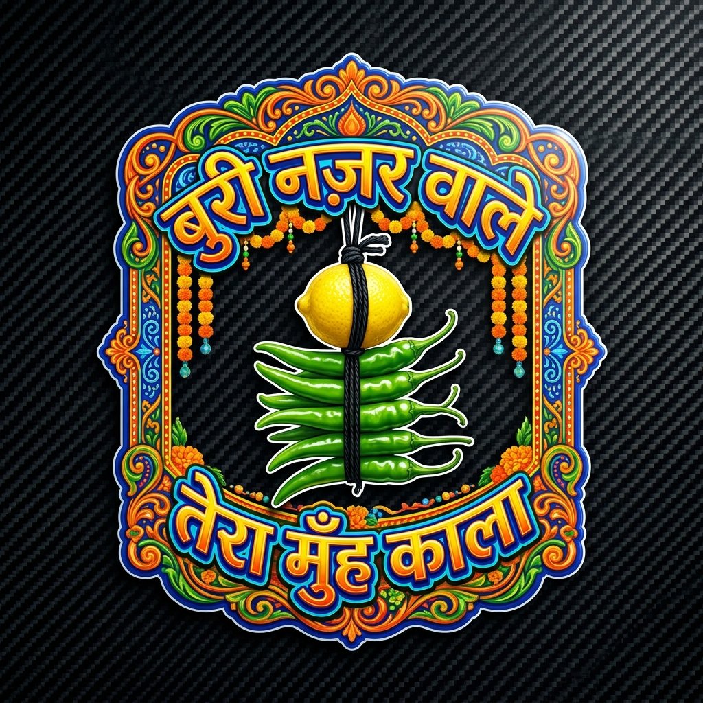 Buri Nazar Wale Tera Muh Kala Talisman